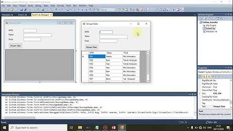 VB.Net : Input Data ke Database (Access 2013) Part 2
