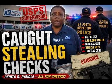 USPS Supervisor Caught Stealing $369,000 in Mail Checks… Then Everything Fell Apart