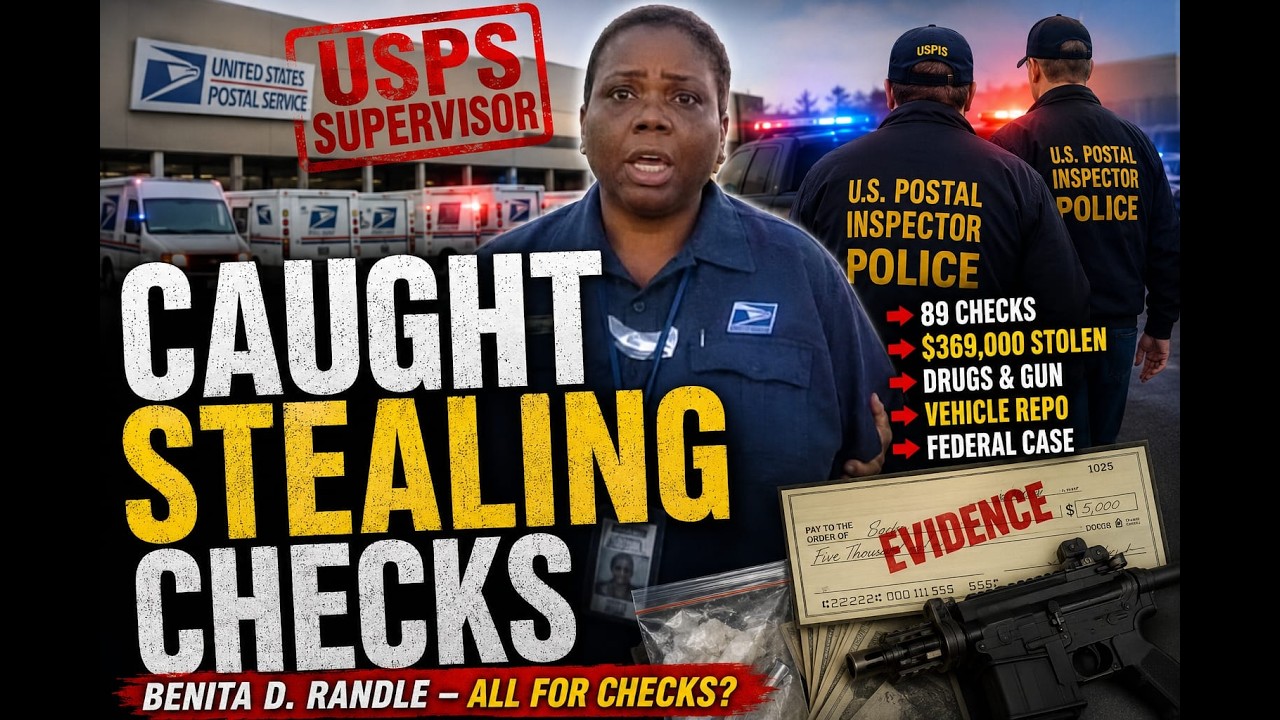 USPS Supervisor Caught Stealing $369,000 in Mail Checks… Then ...