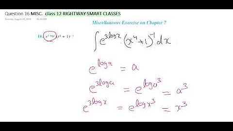 Miscellaneous solution || class 12 || Chapter 7 || Question 16 || Rightway smart classes |