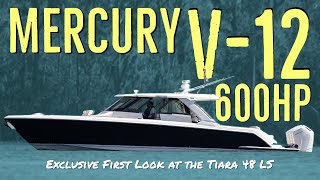 600 V12 Verado on the Tiara 48 LS