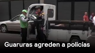 Escoltas agrediendo a policías - CDMX - En Punto con Denise Maerker