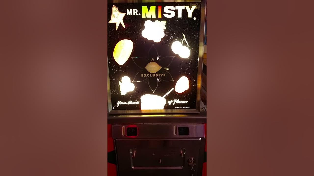 1960s Dairy Queen Mr.Misty Motion Light Sign YouTube