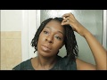 Mini Twists on Medium Length 4C Natural Hair | Protective Style