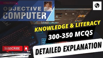 Kiran Objective Computer Knowledge Book English | 300-350 MCQs | SSC, IBPS, RRB RBI Etc.| EduVerse