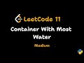 Container With Most Water | LeetCode Daily Problem Live Solution (No audio)
