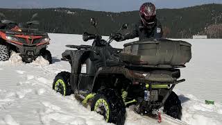 CF MOTO 1000 GLADIATOR VS SEGWAY SNARLER 600 😕