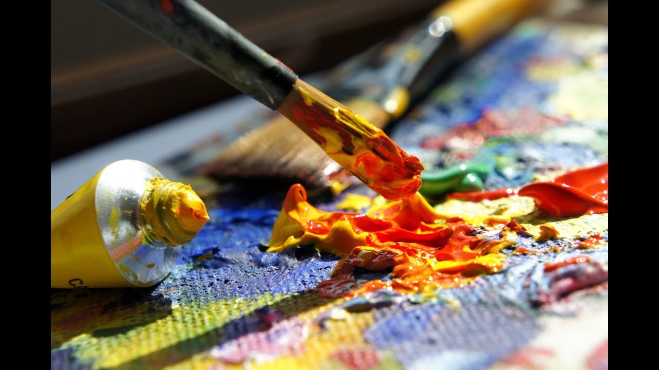 Cómo mezclar colores en la paleta