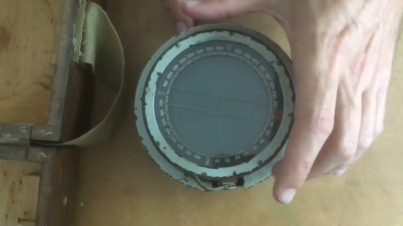 RAAF WW2 P8 Aircraft Compass from Spitfire