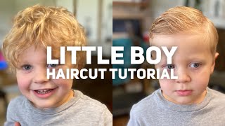 Little Boy Haircut Tutorial