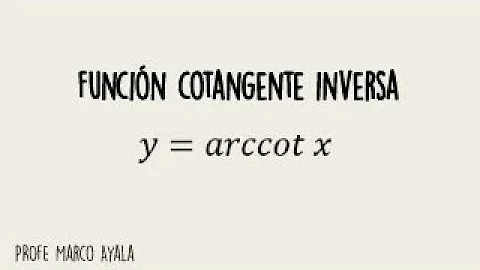 ¿Cuál es la función inversa de cosecante?