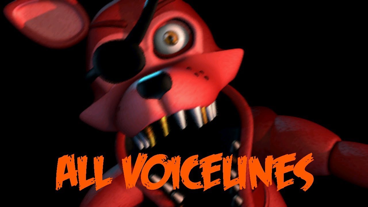 Rockstar Foxy | All Voicelines with Subtitles | Ultimate Custom Night -  YouTube