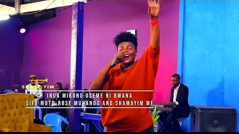 INUA MIKONO USEME NI BWANA SIFA MOTO🎺🎺🎺 by Rose