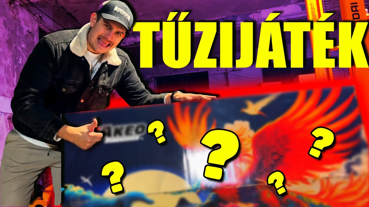 MELYIK TŰZIJÁTÉKOT VÁLASZTANÁM?!🧨 (+raktár túra)