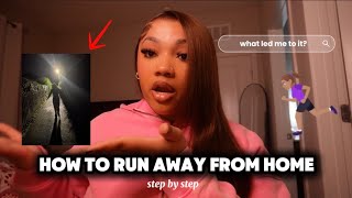 I RAN AWAY AT 17 PT.2 ‼️ HOW TO RUN AWAY FROM HOME ( what led me to it was I scared )