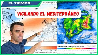 🔴🌧️🔵 Monitoring this PATTERN CHANGE with likely RAINS and TEMPERATURE DROP in SPAIN