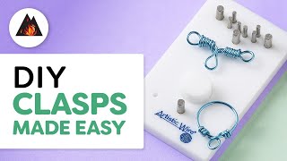 DIY Clasps Made Easy with Artistic Wire® Findings Forms™ Jigs