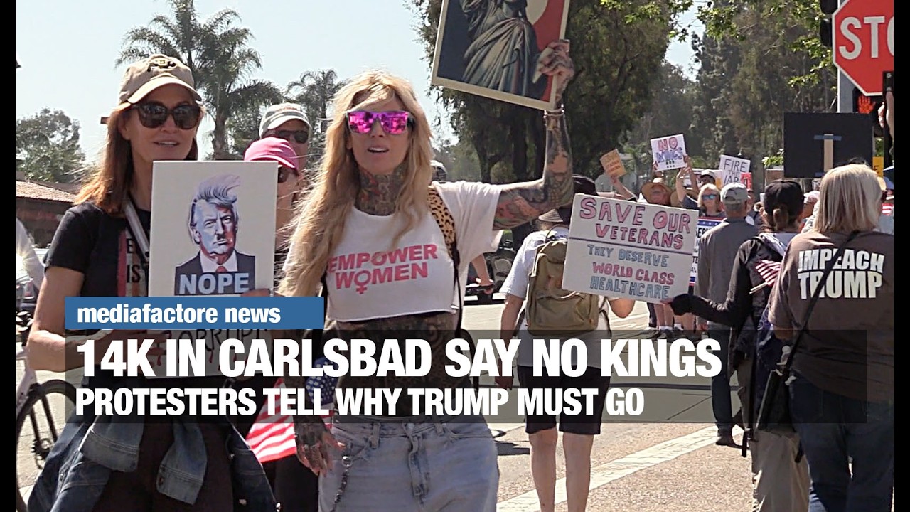 14,000 No Kings Protesters Tell Why Trump Must Go
