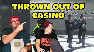 Thrown Out of Diamond Casino in GTA 5-  PINK HAIR