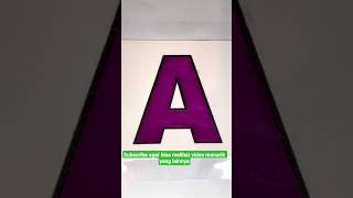 huruf ABC #123 #shorts #gambar #mewarnai