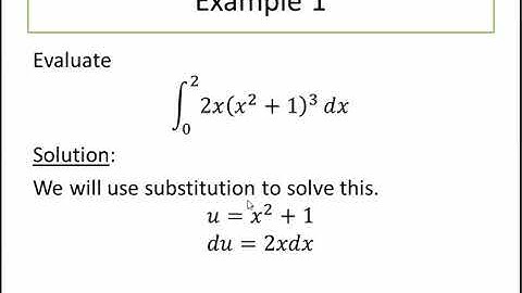 5 6 1 Substitution and Area Between Curves