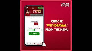 How to withdraw money from Junglee rummy|  Junglee rummy se paise kaise nikale screenshot 4