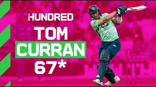 🏆🎇 A match-winning knock at Lord's | Every ball of Tom Curran's innings in The Hundred Final