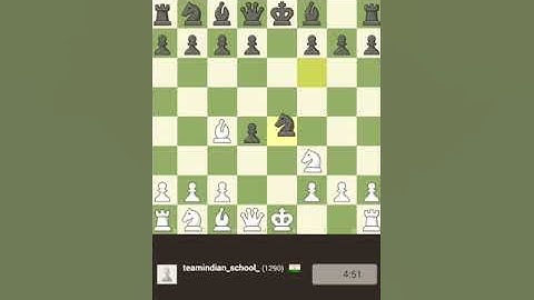 #attackingchess Chess opening Trap| Undefeatable UROSOV Gambit Attacking Chess Game  #chessinaminute