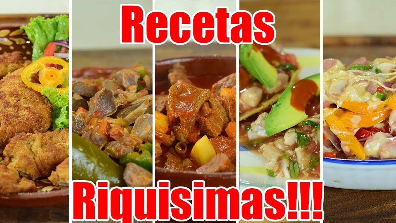Menú Semanl n°10 Recetas Riquisimas!!! | Cocinando con Angel