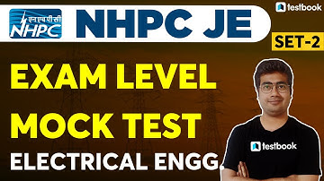NHPC JE Electrical Classes 2022 | Mock Test | Important Questions for NHPC 2022 | Mohit Sir | Set 2