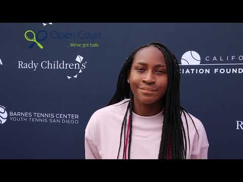 Coco Gauff – on going younger at the San Diego Open