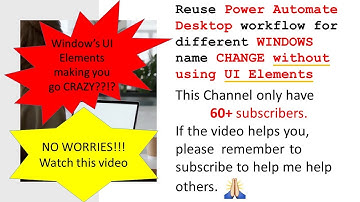 Power Automate Desktop - Change or switch different Window Instance  without using UI Element