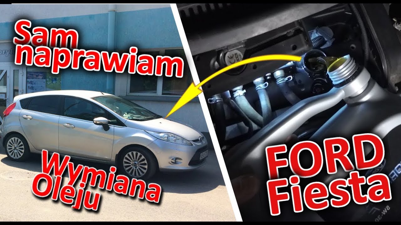 Wymiana Oleju, Ford Fiesta zrób to sam YouTube