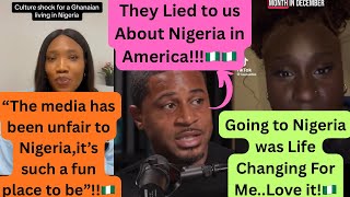 “They Lied To Us About Nigeria”!!!American Actor Shocked ”!!🇳🇬🇳🇬#nigeria #trending #duet 