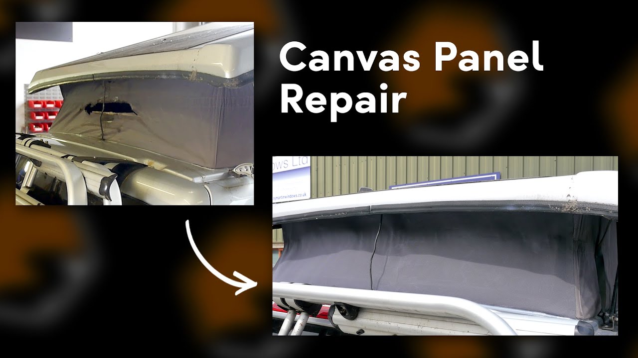 Roof Canvas Panel Replacement Tutorial - Campervan Parts UK 