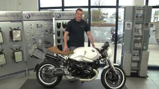 Wunderlich's modifications for the BMW R nineT