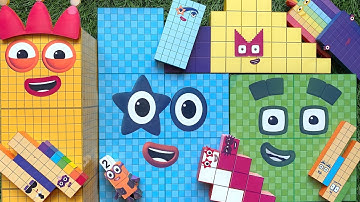 Looking for Numberblocks NEW 4238 Puzzle Tetris Shape ASMR  | Numberblocks Satisfying Video