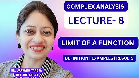 Complex Analysis: Limits 🔹 Step-by-Step Concept + Tricks | B.Sc / M.Sc / NET / IIT JAM