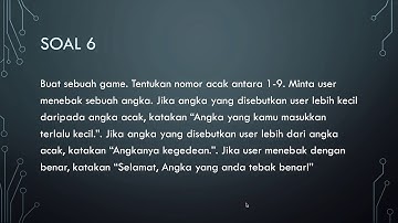 Tugas dasar dasar python soal 6