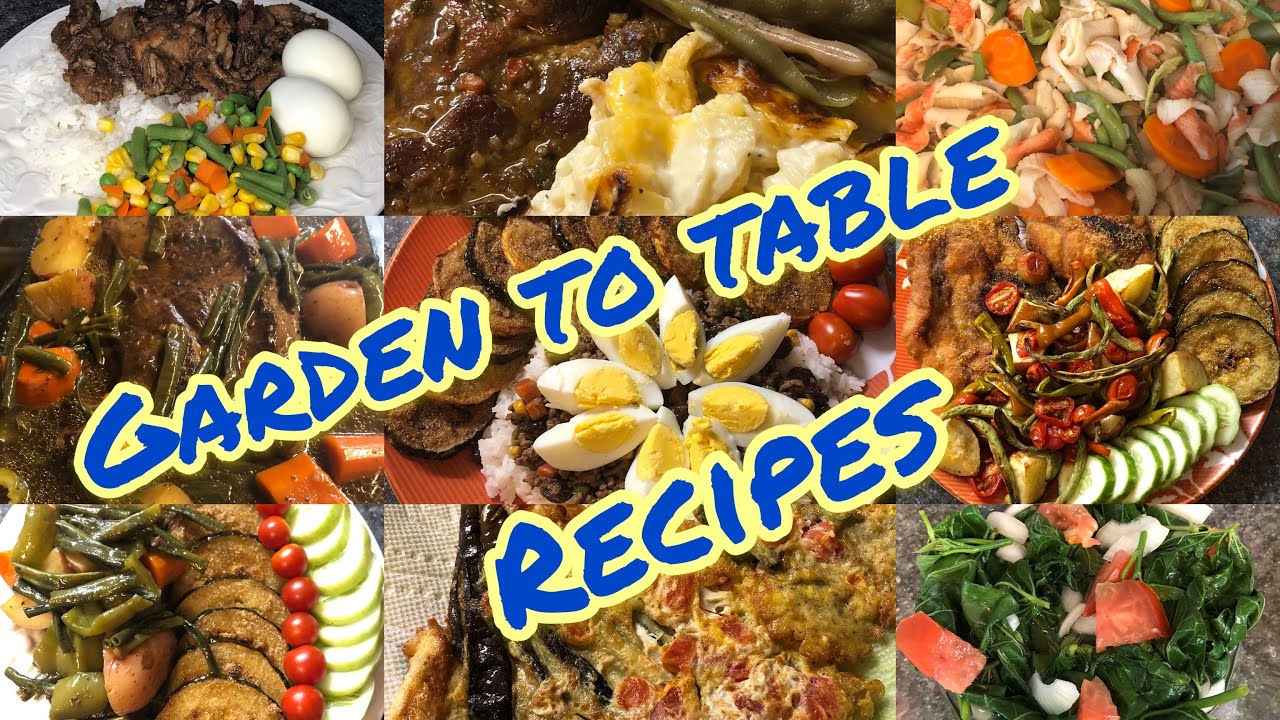 Garden to Table Recipes || Food Compilation || - YouTube