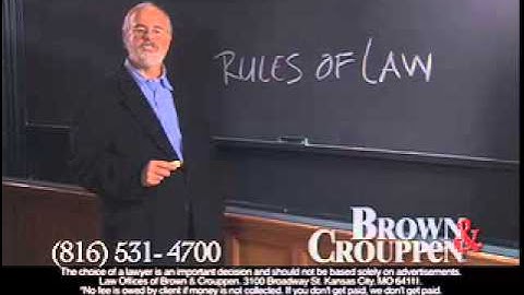 Rules of Law Recorded Statement 15   Terry Crouppen   816 531 4700