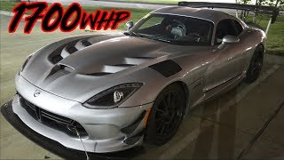 1700HP Viper vs Texas Streets - The MOST SAVAGE Street Car we've seen!