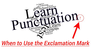 When to Use Exclamation Mark!  | Punctuation Tips