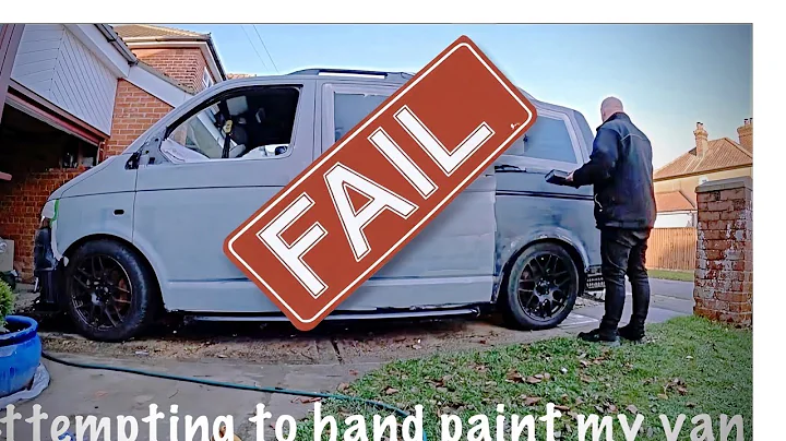 Converting my vw T5 into a camper, Hand painting with a roller, part 2