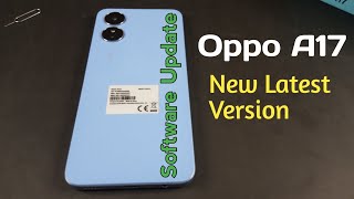 Oppo A17 System Update | New Version Latest Software Update screenshot 3