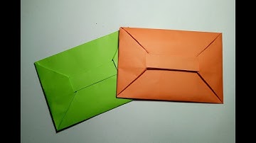 Paper Envelope - Easy Origami Envelope Without Glue or Tape – How to Make a Paper Envelope Easily
