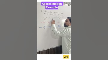 Approximation Examples | Simplification easy way | #shorts #simplification