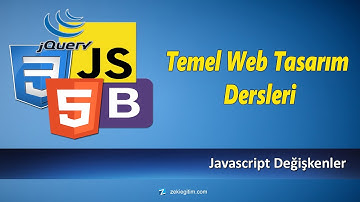 JavaScript Değişkenler (Var, Let, Const Kullanımları) - WEB TASARIM DERSLERİ #48