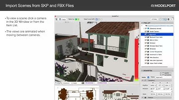 Importing Scenes From FBX and SKP