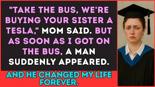 My Parents Made Me Take the Bus to My Graduation — While Buying My Sister a Tesla